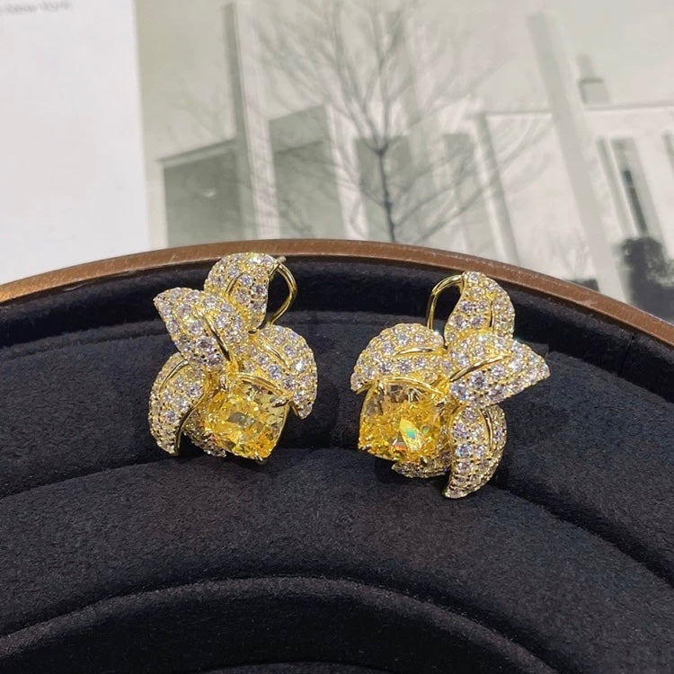Golden Bloom Earrings