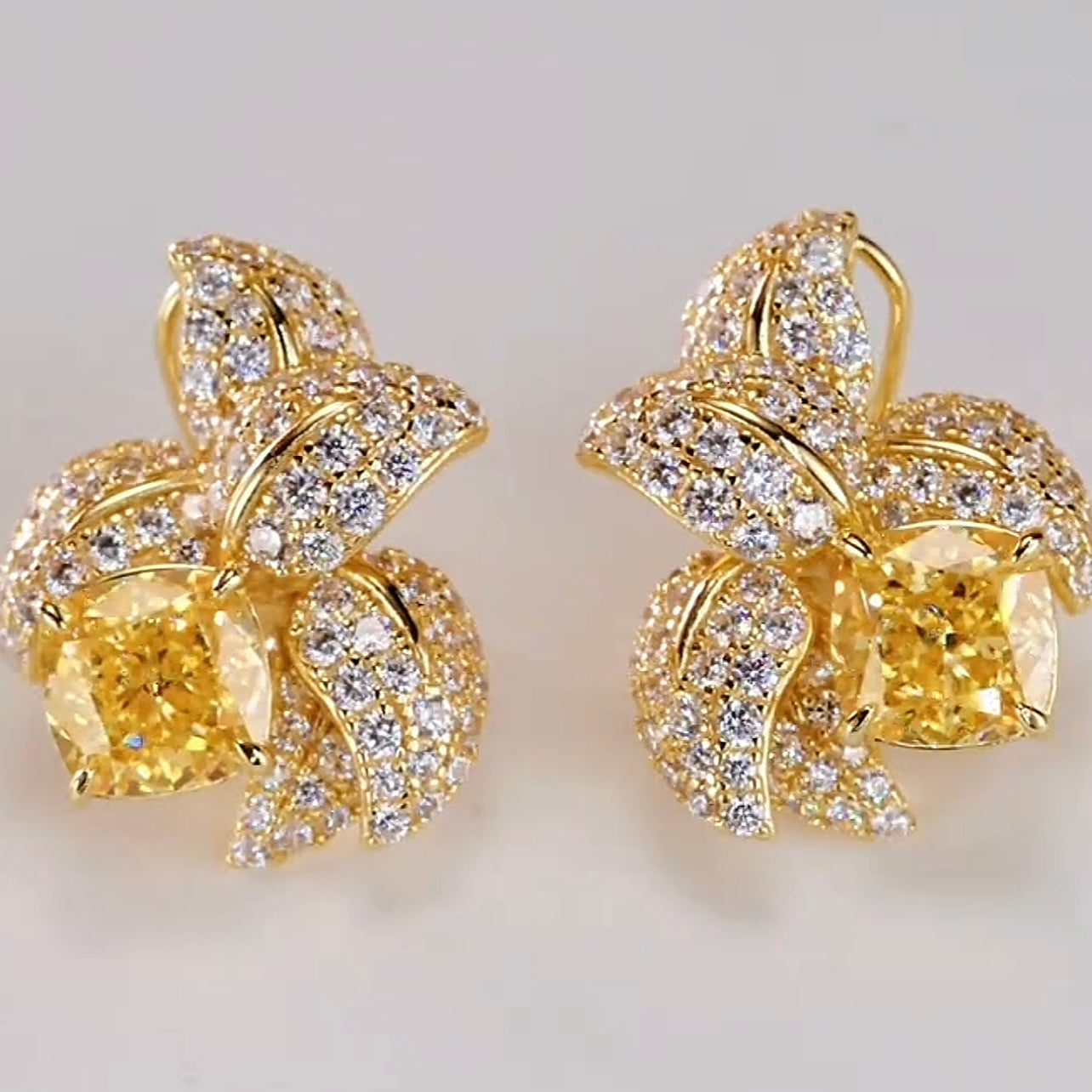 Golden Bloom Earrings