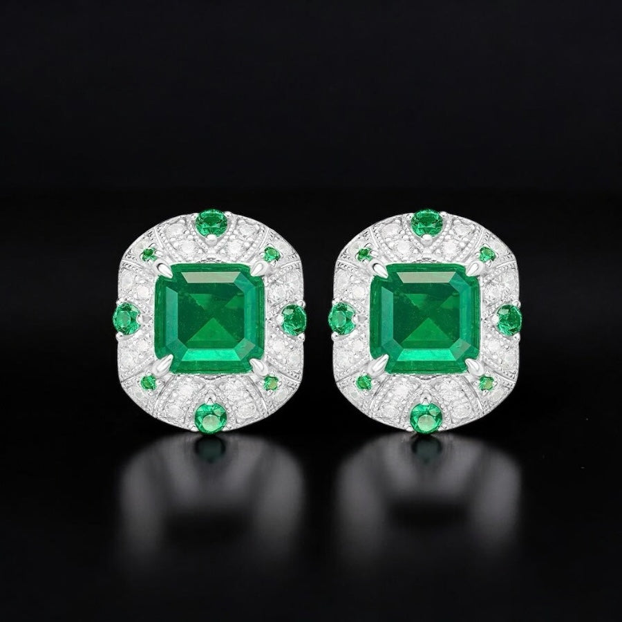Elysian Emerald Earrings