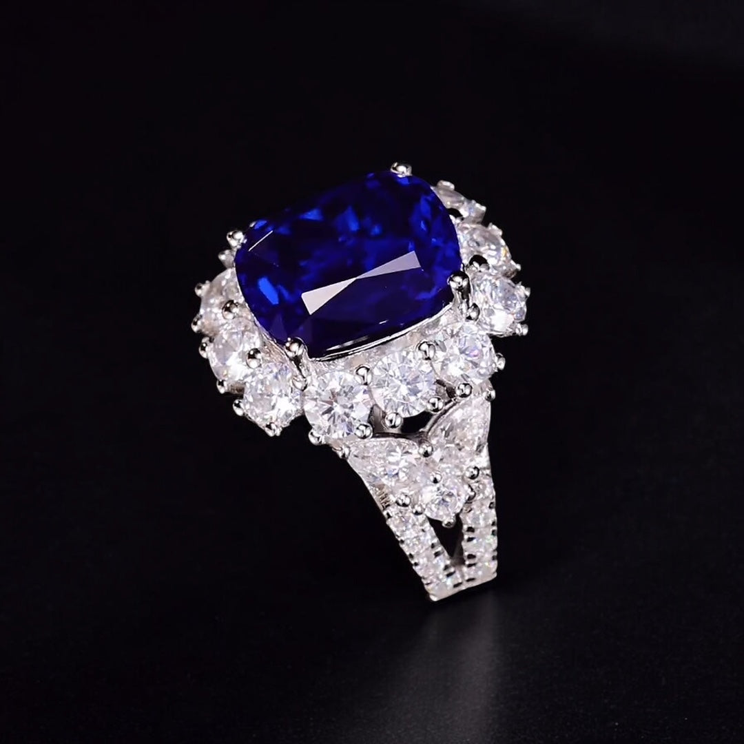 Celeste Majesty Sapphire Ring